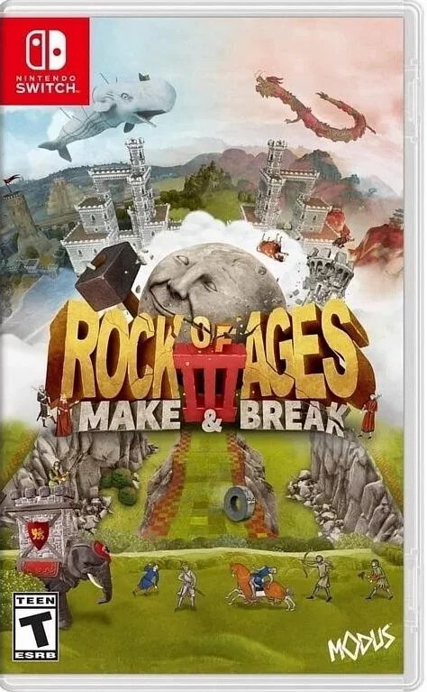 Nintendo Switch Game NS Rock of Ages Chinese/English Version