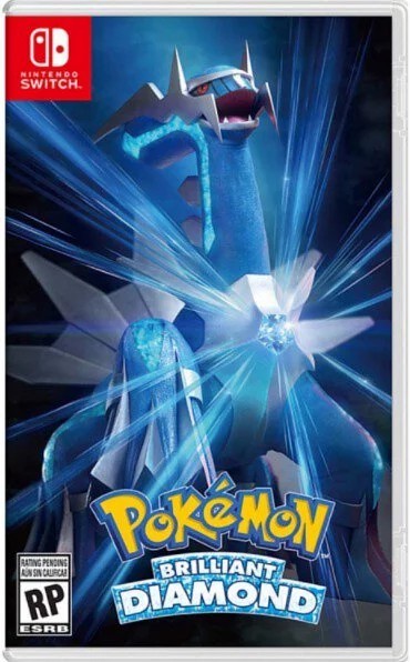 Nintendo Switch Game NS Pokemon Brilliant Diamond Chinese/English Ver (Eng Cover)