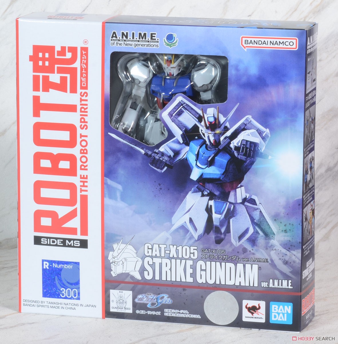 Bandai Robot Spirits -SIDE MS- GAT-X105 Strike Gundam ver. A.N.I.M.E. "Mobile Suit Gundam SEED"