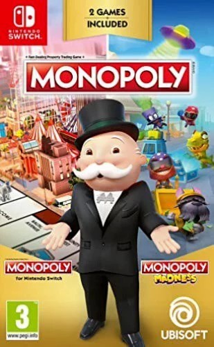 Nintendo Switch Game NS Monopoly + Monopoly Madness Chinese/English Ver