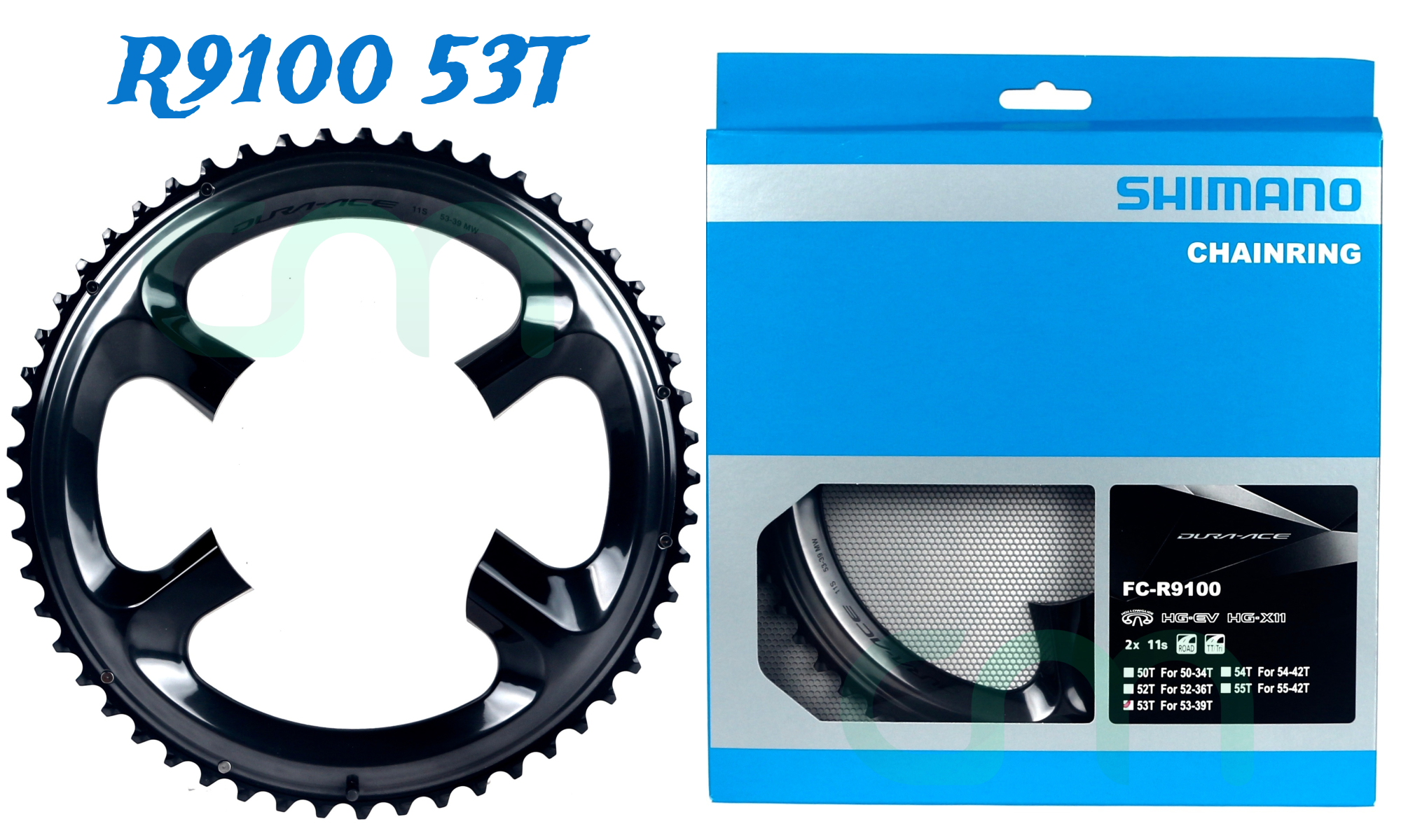 Shimano DURA ACE FC-R9100 Outer Chainring 53T-MW for 53-39T Road Bike 1pc NIB