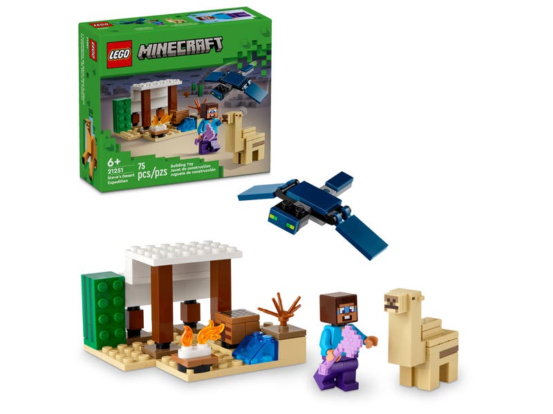 LEGO Minecraft Series 21251 Steve's Desert Expedition