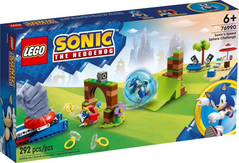 LEGO Sonic the Hedgehog Series 76990 Sonic's Speed Sphere Challenge