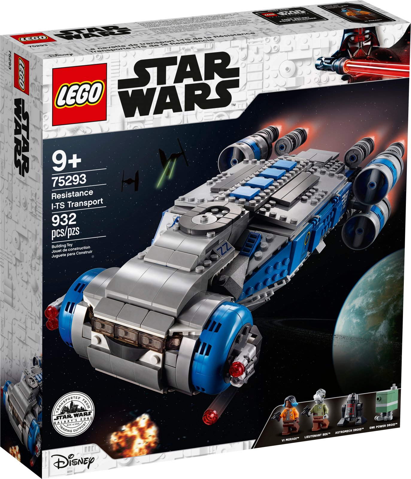 LEGO Star Wars Series 75293 Resistance I-TS Transport