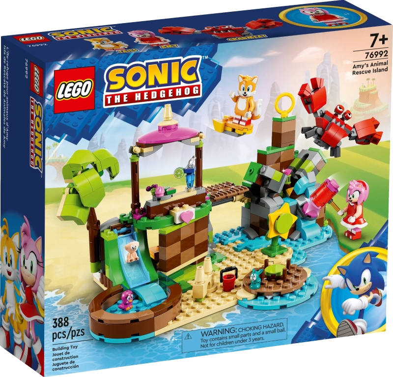 LEGO Sonic the Hedgehog Series 76992 Amy's Animal Rescue Island