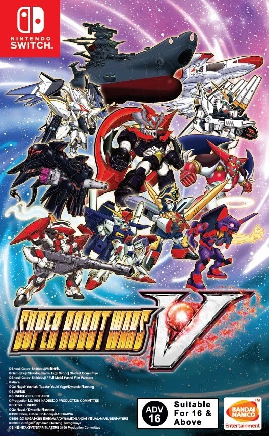 Nintendo Switch Game NS Super Robot Wars V Chinese Version