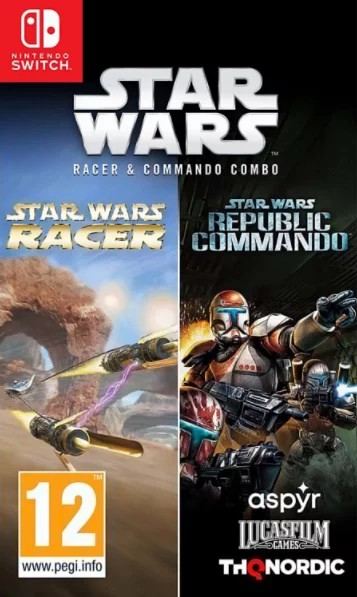 Nintendo Switch Game NS  Star Wars Racer & Commando Combo Chinese/English Ver