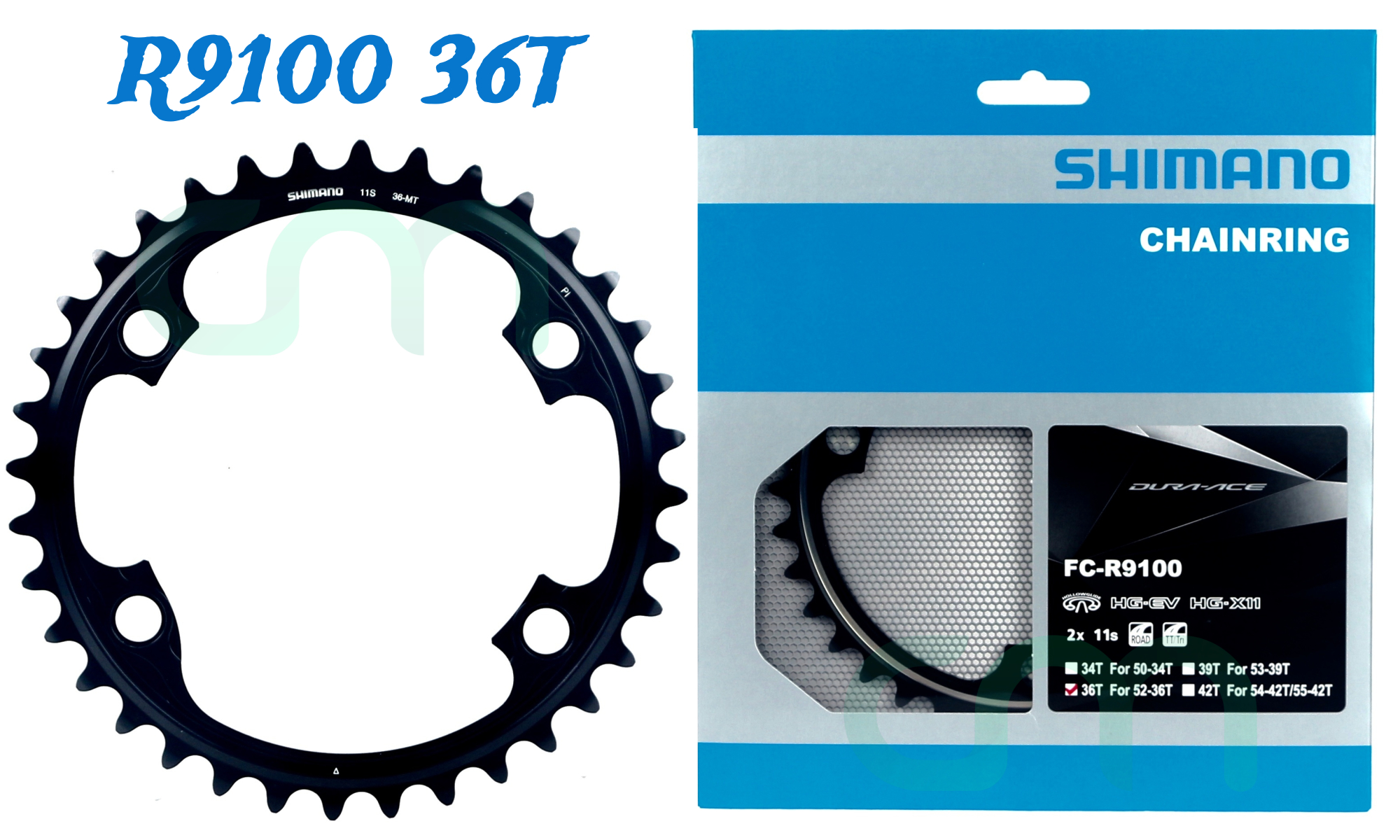 Shimano DURA ACE FC-R9100 Inner Chainring 36T-MT for 52-36T Road Bike 1pc NIB