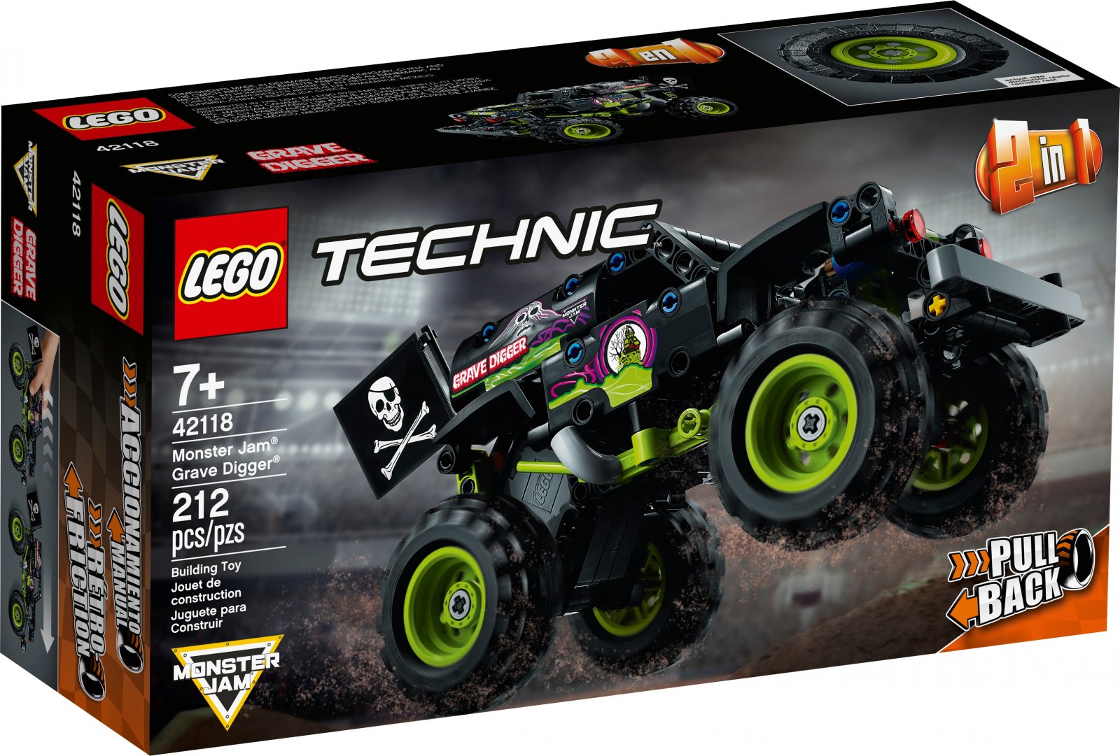 LEGO Technic Series 42118 Monster Jam Grave Digger