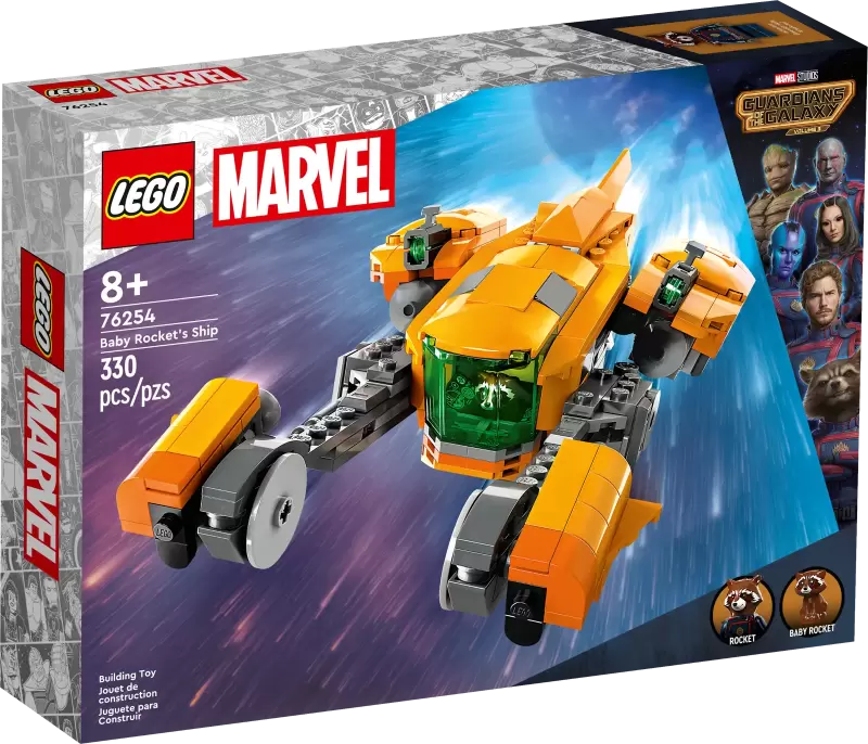 LEGO Marvel Series 76254 Baby Rocket's Ship
