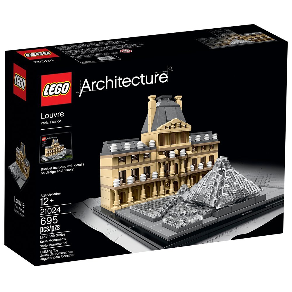 LEGO 21024 Architecture Louvre Building Kit