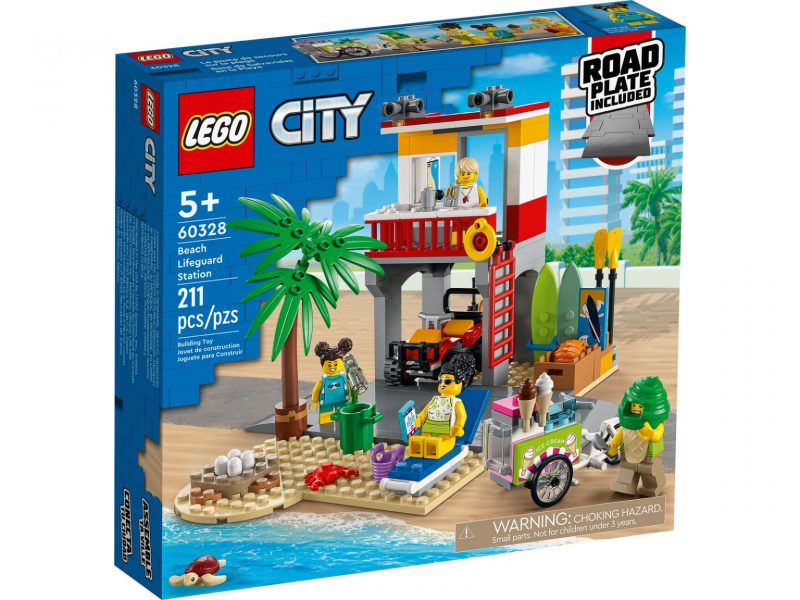 LEGO City Series 60328 Beach Lifeguard Station