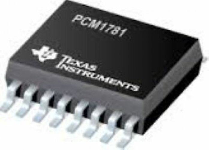 TI/BB PCM1781DBQRG4 SSOP-16 106dB SNR Stereo DAC H/W