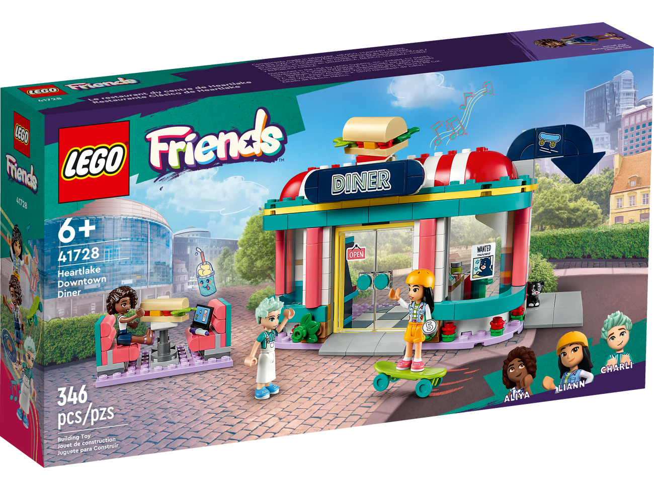 LEGO Friends Series 41728 Heartlake Downtown Diner