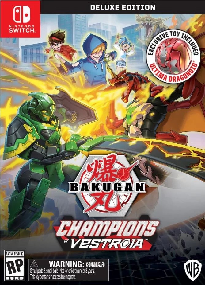 Nintendo Switch Game NS  Bakugan: Champions of Vestroia Deluxe Edition Chinese/English Version