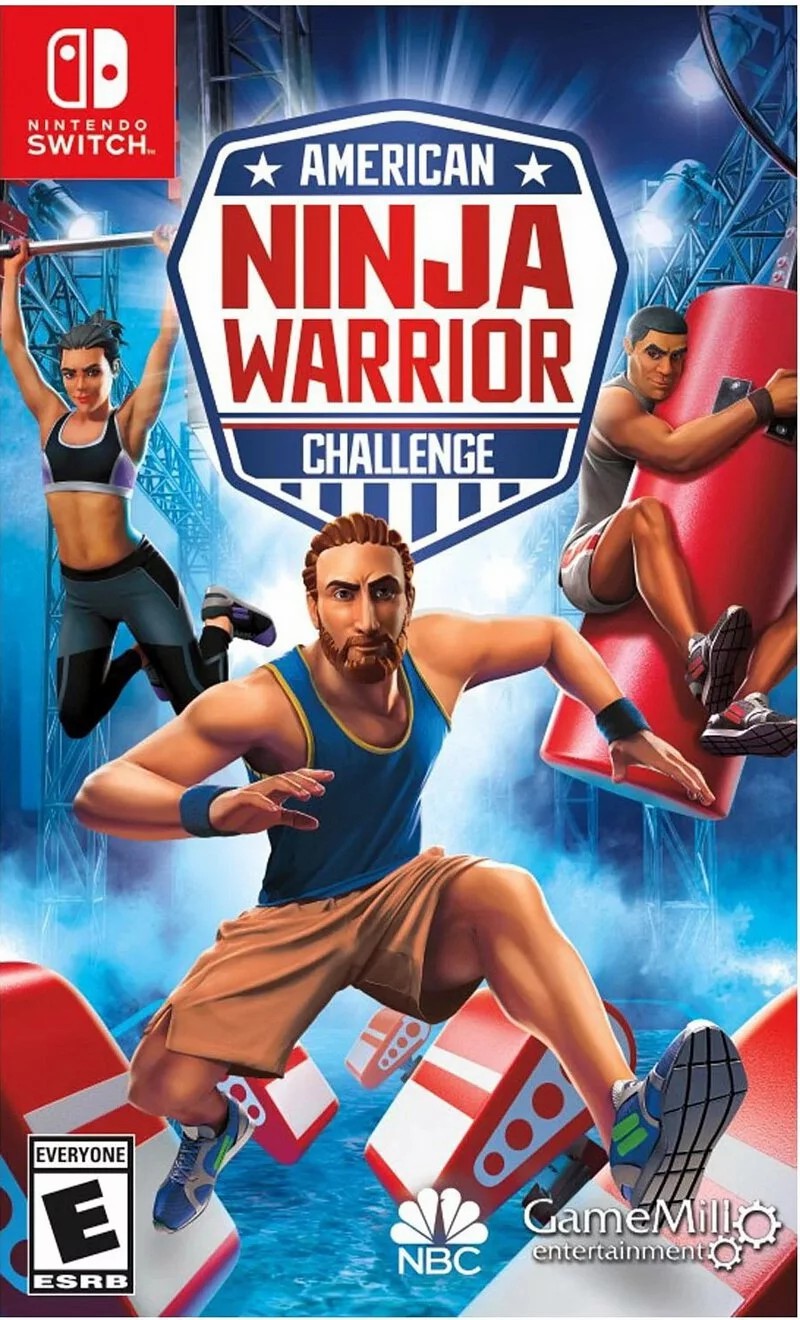 Nintendo Switch Game NS  American Ninja Warrior: Challenge English Version