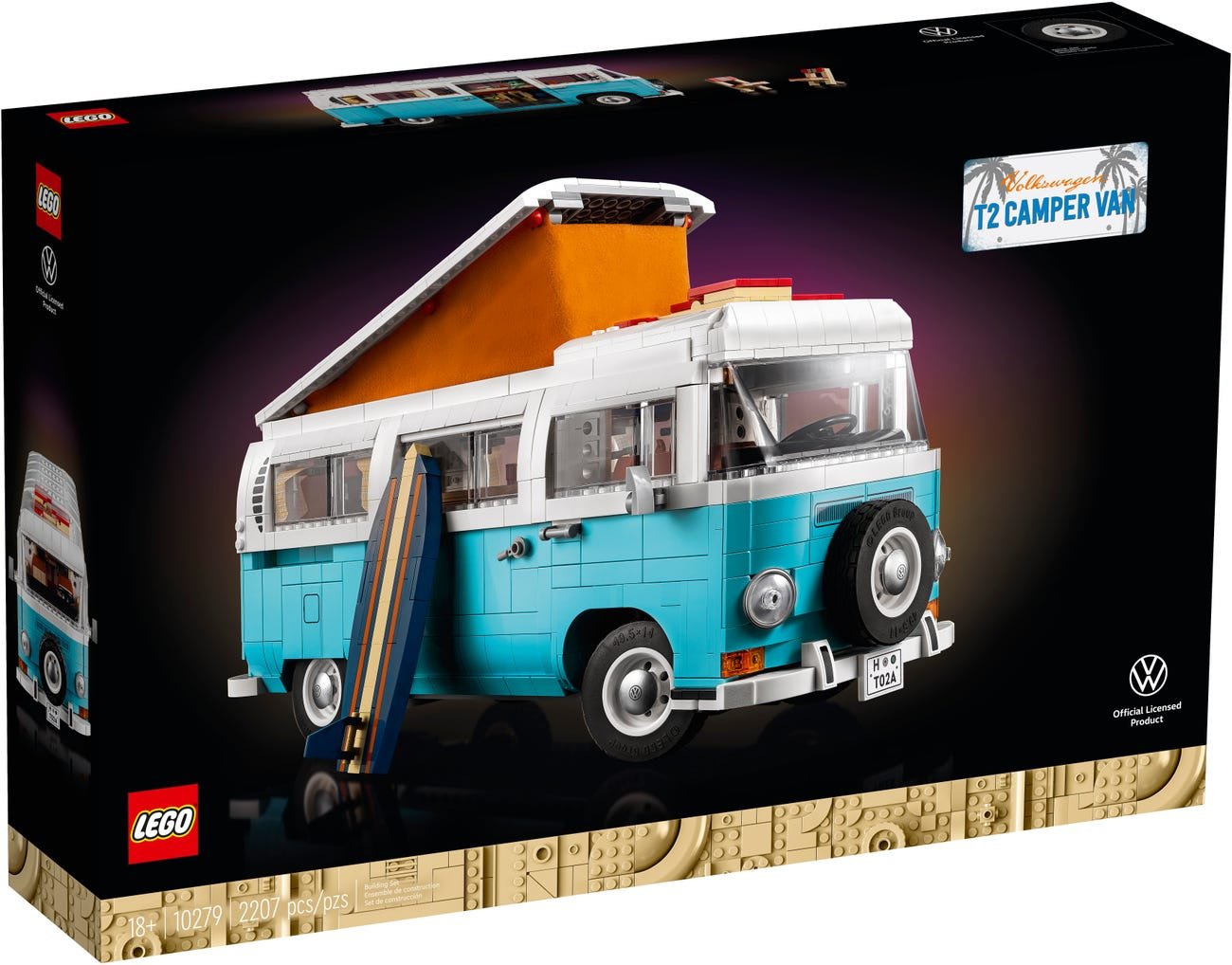 LEGO Creator Expert Series 10279 Volkswagen T2 Camper Van