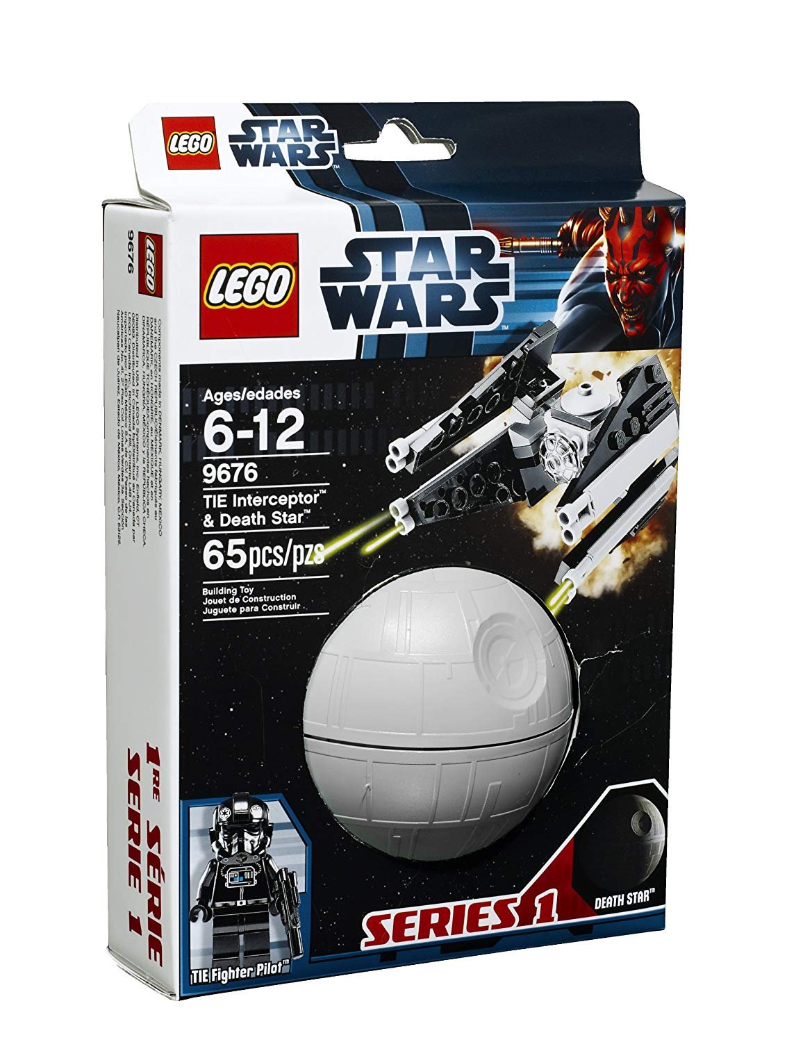 LEGO 9676 Star Wars Tie Interceptor and Death Star