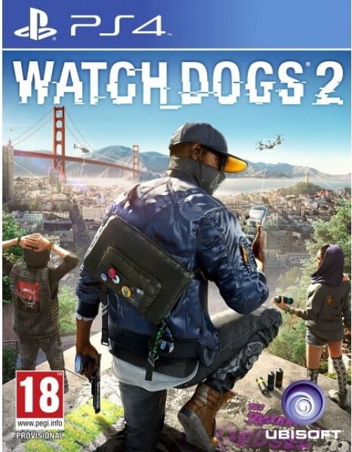 PlayStation 4 Game PS4 WATCH DOGS 2 (EU) PS4-0561