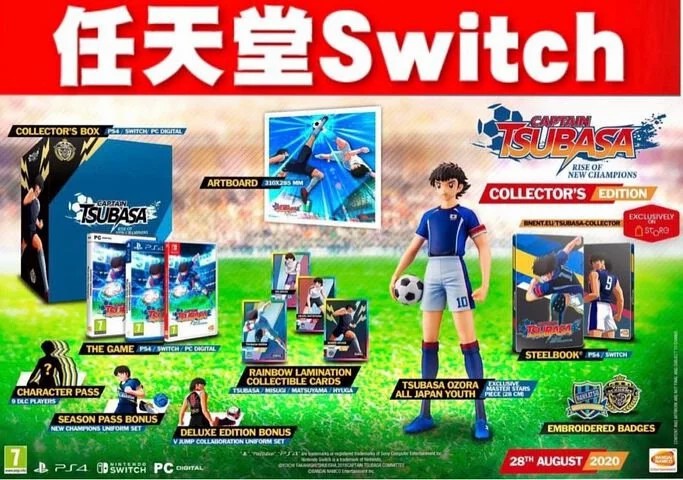 Nintendo Switch Game NS Captain Tsubasa: Rise of New Champions【Collector's Edition】 English Version