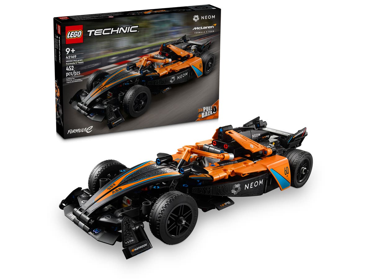 LEGO Technic Series 42169 NEOM McLaren Formula E Race Car
