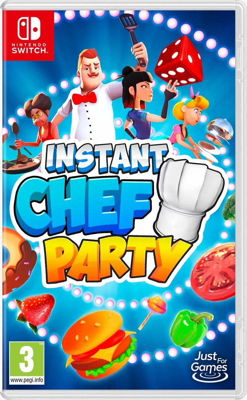 Nintendo Switch Game NS  Instant Chef Party Chinese/English Version