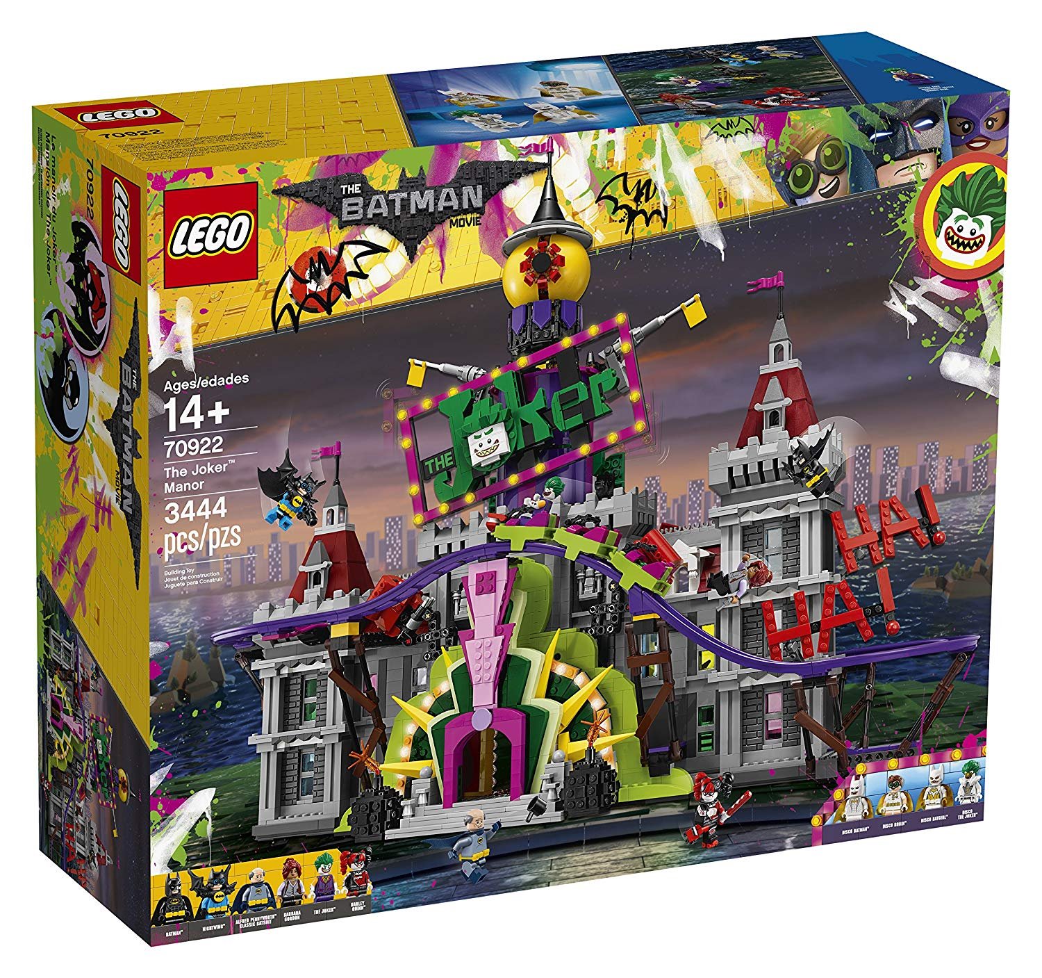 LEGO BATMAN MOVIE DC The Joker Manor 70922