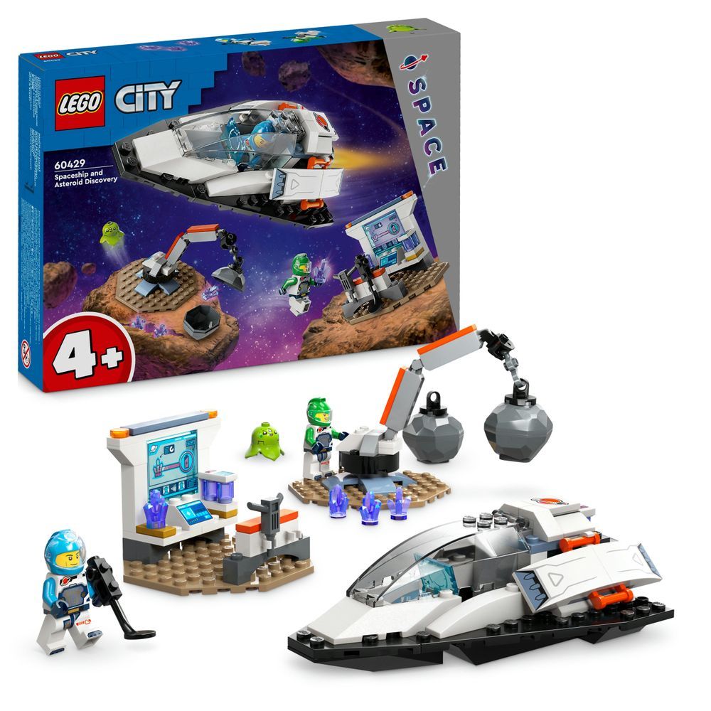LEGO City Series 60429 Spaceship and Asteroid Discovery