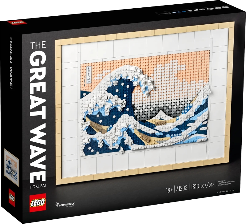 LEGO Art Series 31208 Hokusai – The Great Wave