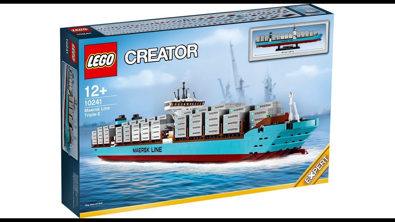 LEGO 10241 Creator Set Maersk Line Triple-E