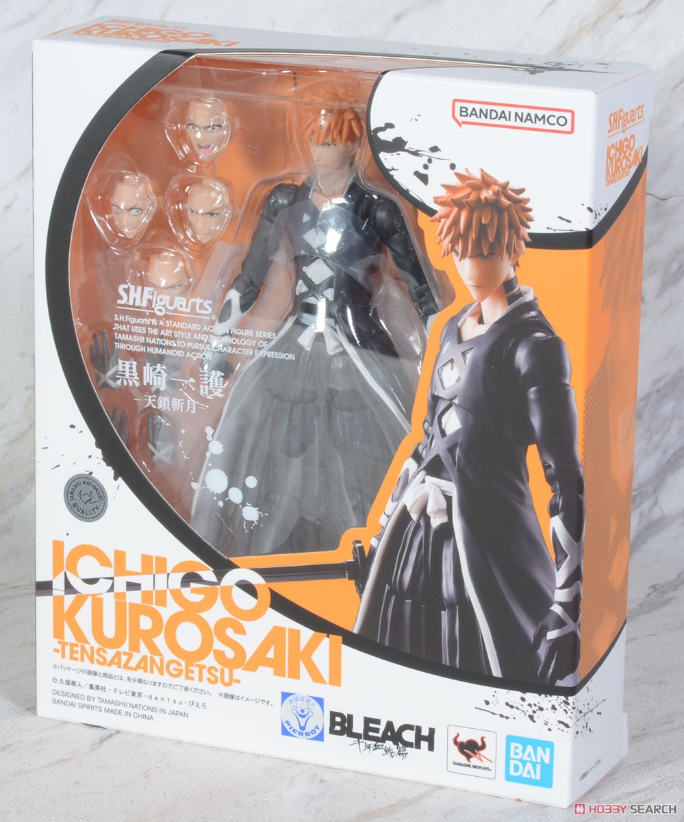 Bandai S.H.Figuarts Ichigo Kurosaki -Bankai: Tensa Zangetsu- "Bleach: Thousand-Year Blood War"
