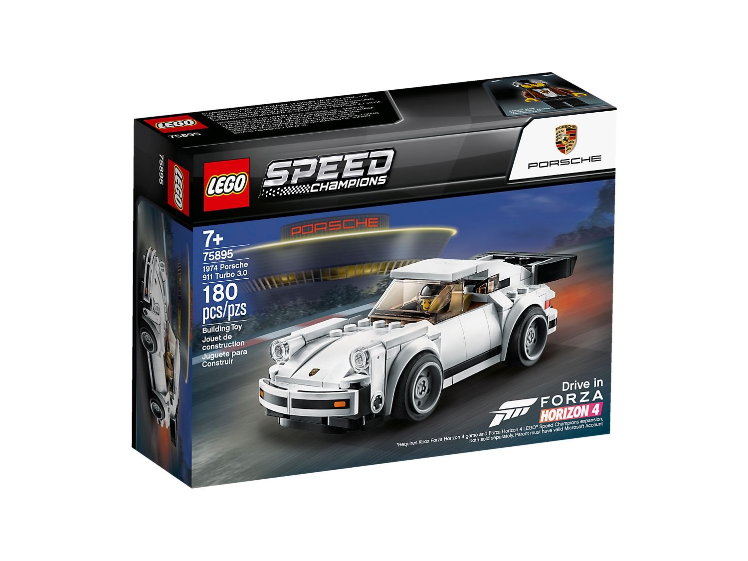 LEGO 75895 Speed Champions 1974 Porsche 911 Turbo 3.0
