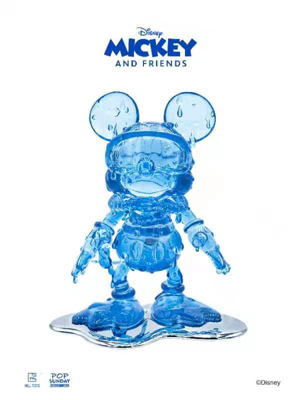 NoBrand POP UP PARADE Mickey Mouse Diving Ver. Blue Ghost & Green Ghost (Disney)