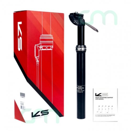 Kind Shock KS Dropzone I900 Adjustable Bike Seatpost 31.6x420/125mm NIB