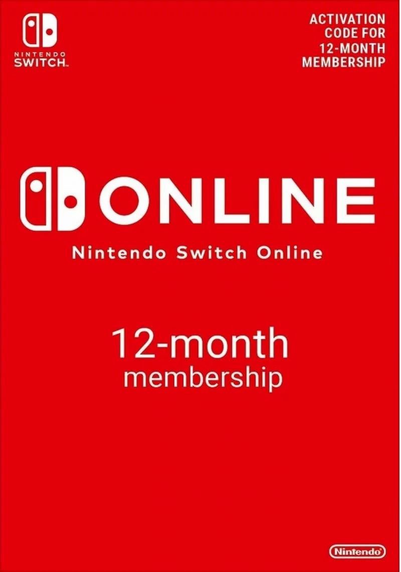 Nintendo Switch Game NS NINTENDO SWITCH ONLINE 12-MONTH INDIVIDUAL MEMBERSHIP (HONG KONG)
