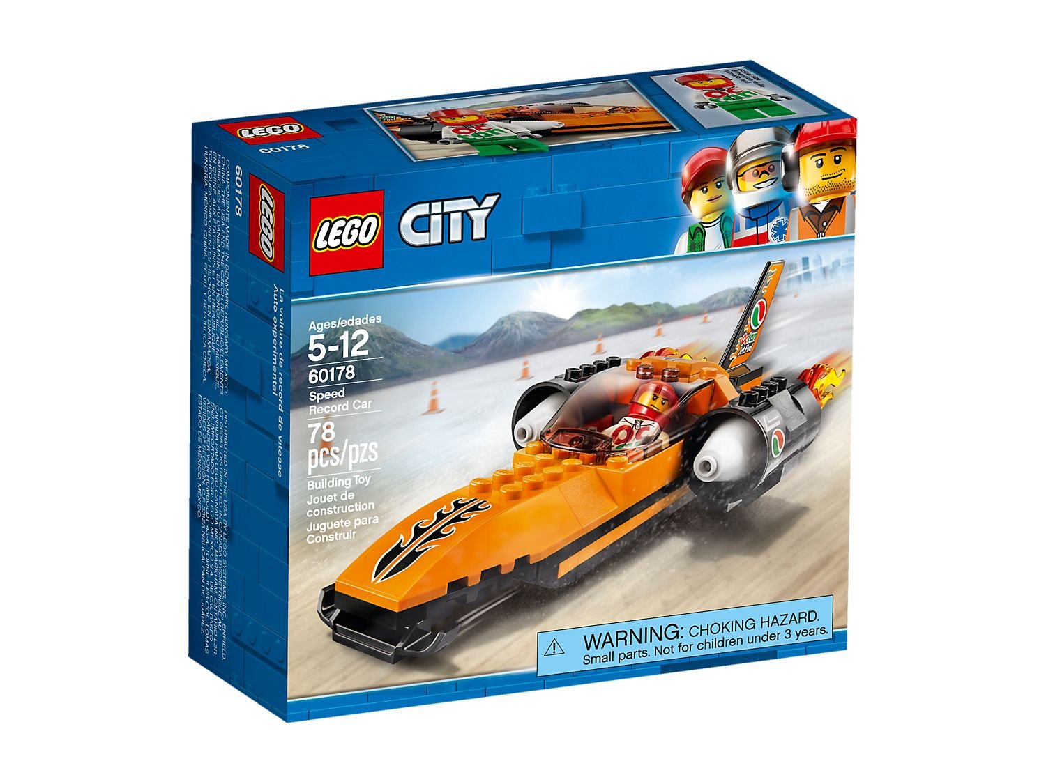 LEGO 60178 City Speed Record Car