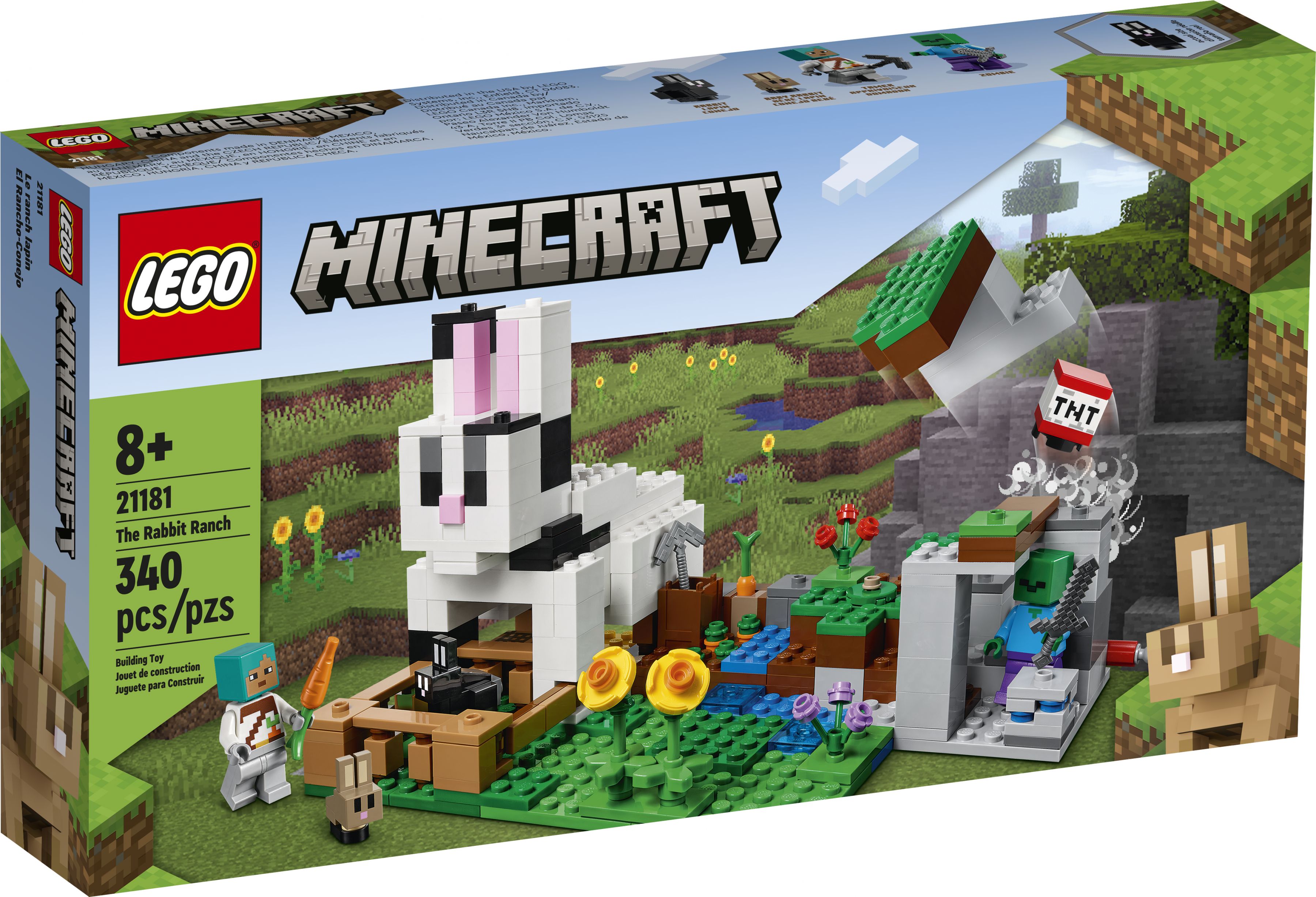 LEGO 21181 Minecraft™ The Rabbit Ranch