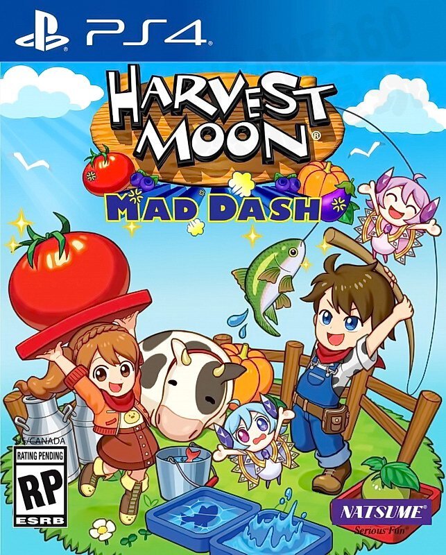 PlayStation 4 Game PS4 Harvest Moon : Mad Dash Chinese/English Version