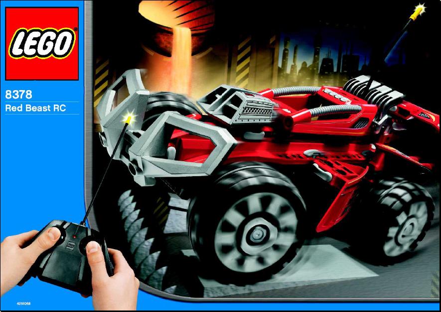 LEGO Racers 8378 Red Beast RC