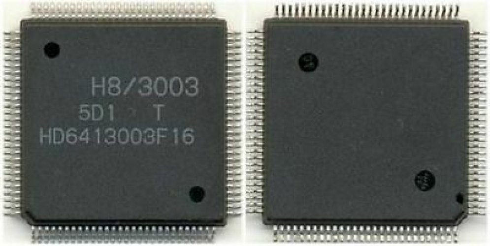 HITACHI HD6413003F16 QFP-112 MCU AVR 32KB FLASH 40PDIP