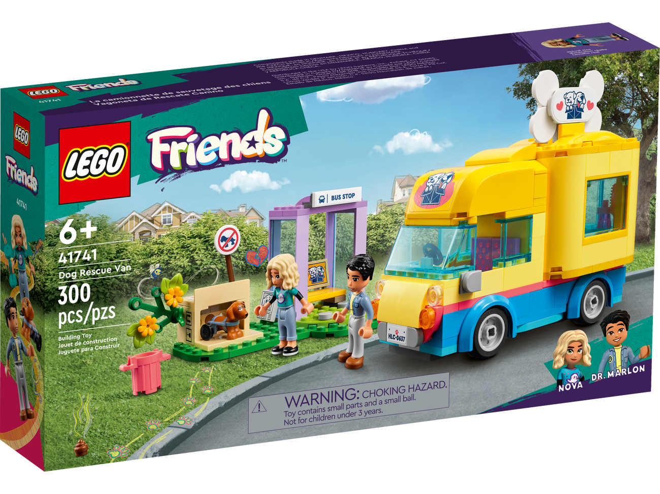 LEGO Friends Series 41741 Dog Rescue Van