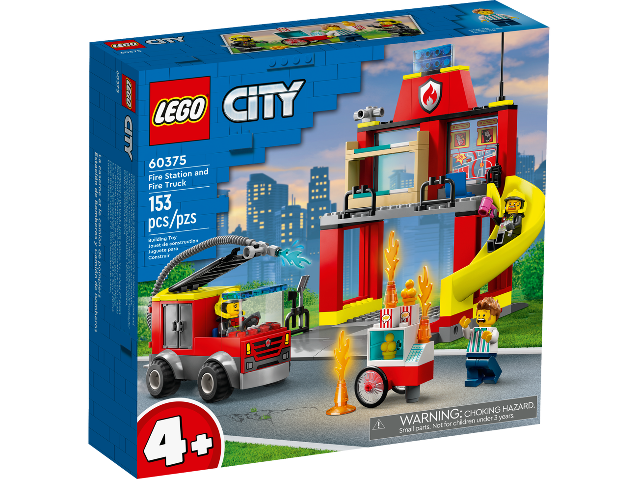 LEGO City Series 60375 Fire Station and Fire Truck