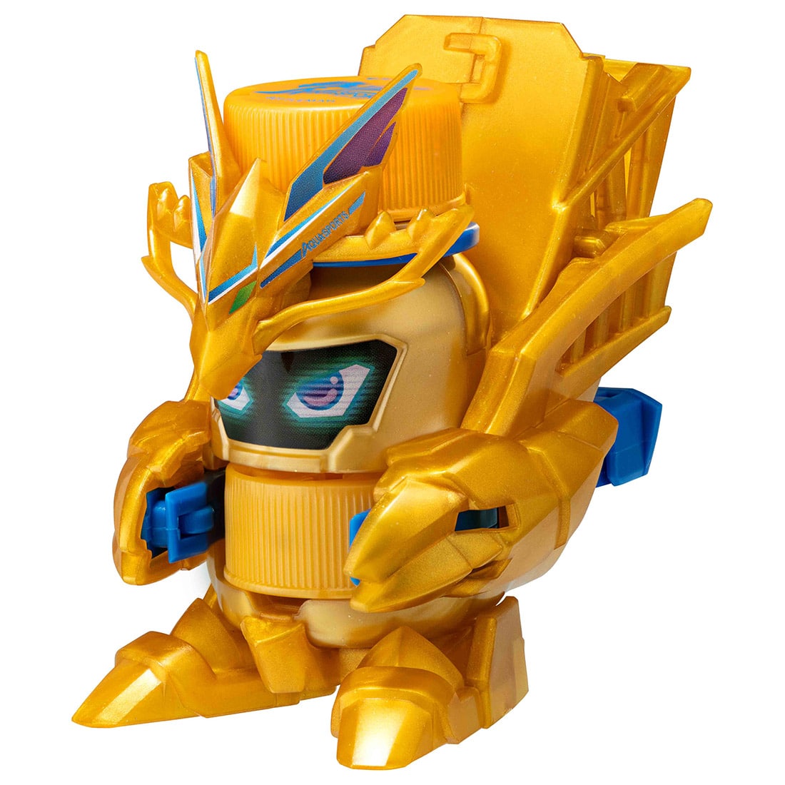 Takara Tomy Cap Revolution Bottleman BOT-13 Aqua Sports Gold