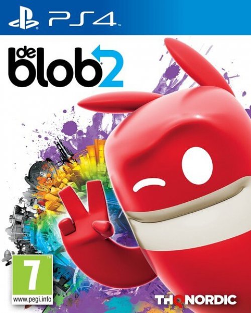 PlayStation 4 Game PS4 De Blob 2 Chinese/English Version PS4-0861