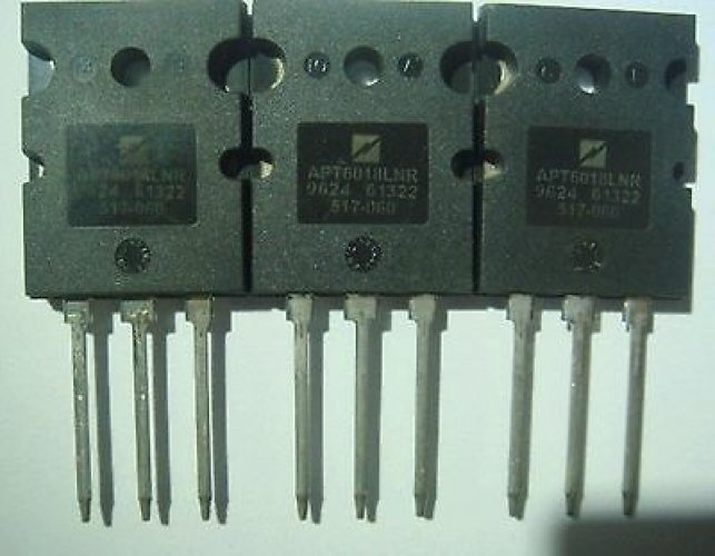 APT APT6018LNR TO-3PL N-CHANNEL ENHANCEMENT MODE