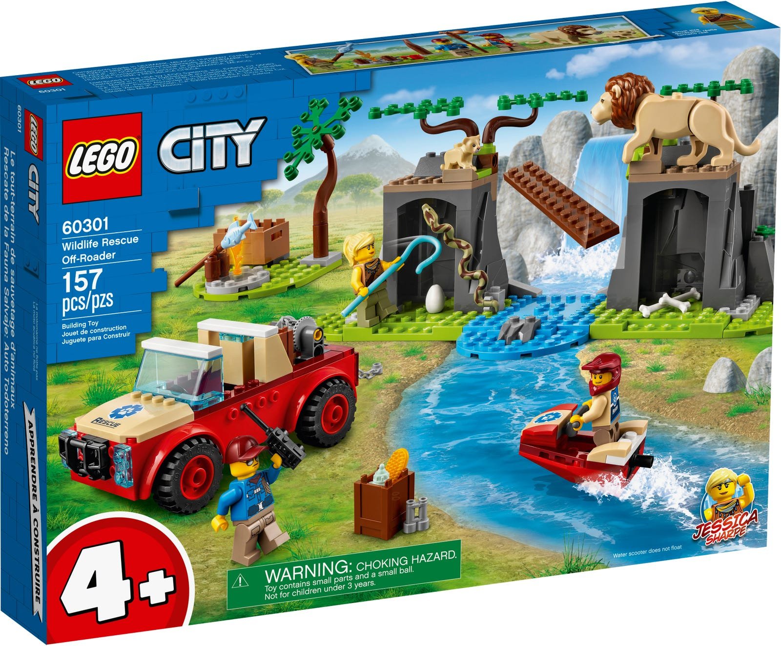 LEGO City Series 60301 Wildlife Rescue Off-Roader