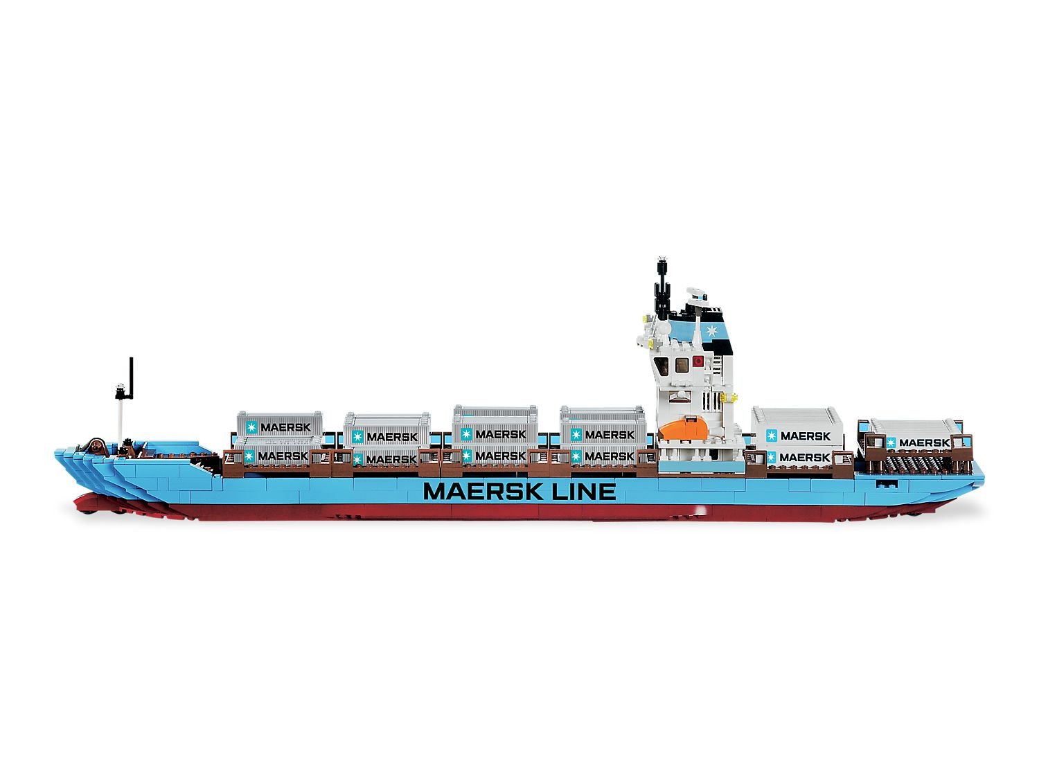 LEGO Exclusive 10155 Sculptures Maersk Line Container Ship