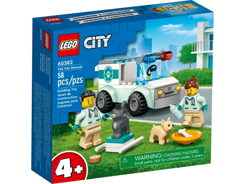 LEGO City Series 60382 Vet Van Rescue
