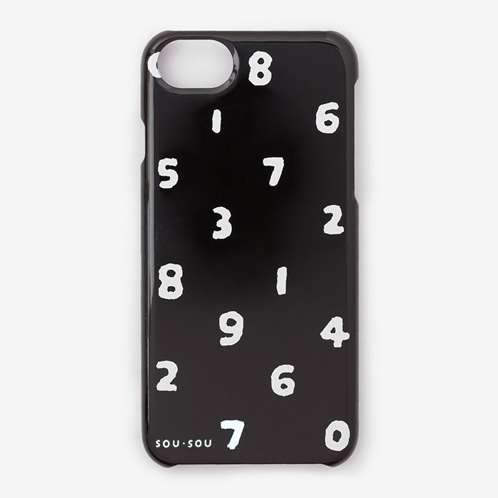 SO-SU-U iPhone 6 6S 7 8 SE (second generation) Cover Case SO-SU-U Black - Made in Japan