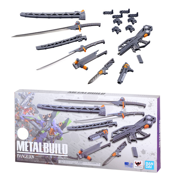 Bandai METAL BUILD Evangelion Weapon Set